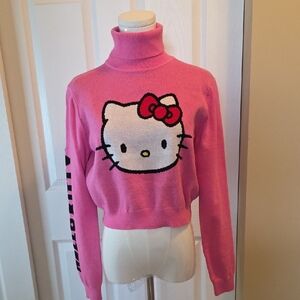 NWT Hello Kitty Cropped Turtle Next Sweater